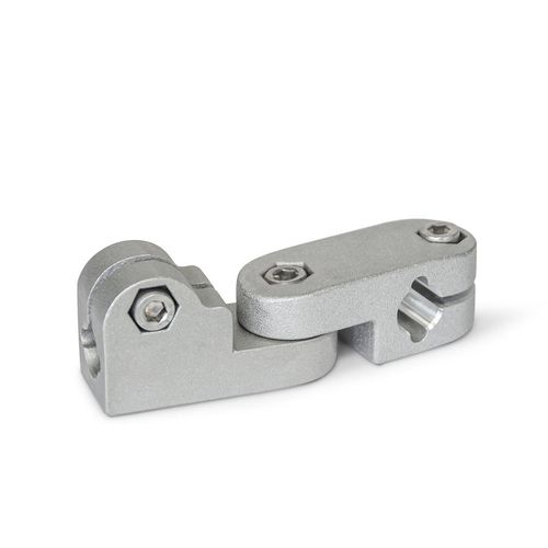 Conexión de tubo redondo - GKQ series - Inocon GmbH - en cruz / de aluminio / reglable