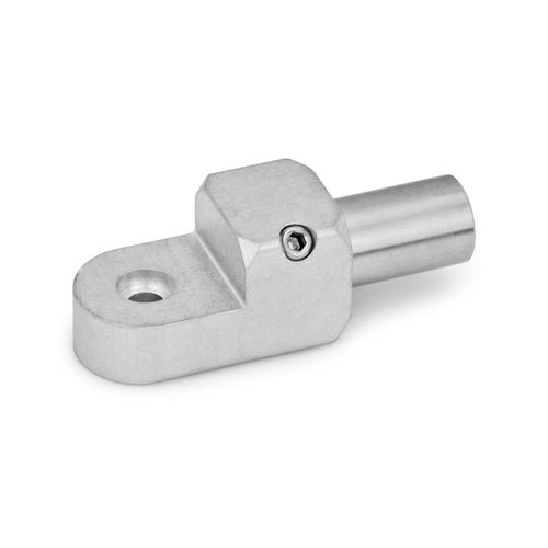 Conexión de tubo redondo - LGT series - Inocon GmbH - codo a 45º / de aluminio / reglable