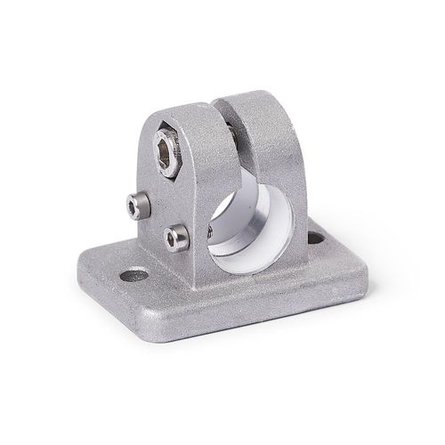 Conexión de tubo redondo - FK.E series - Inocon GmbH - de aluminio / de acero inoxidable / reglable