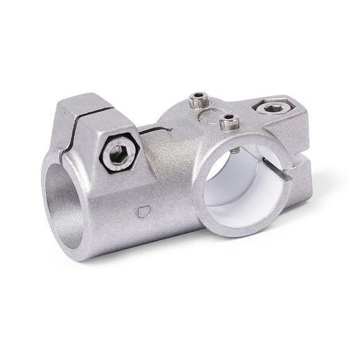 Conexión de tubo redondo - TS.E series - Inocon GmbH - de aluminio / reglable / corredero
