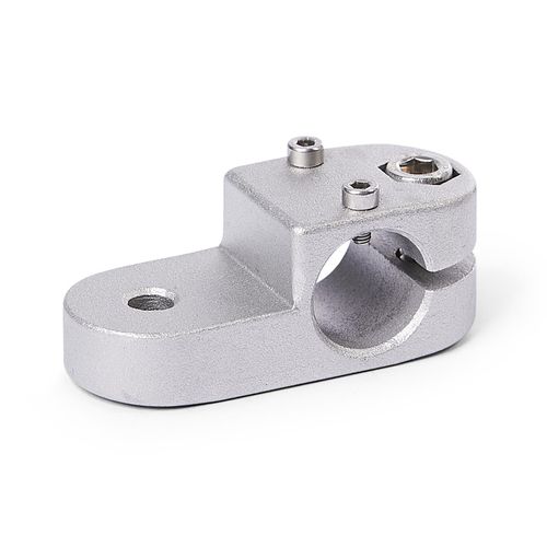 Conexión de tubo redondo - LKQ.E series - Inocon GmbH - de aluminio / reglable / corredero