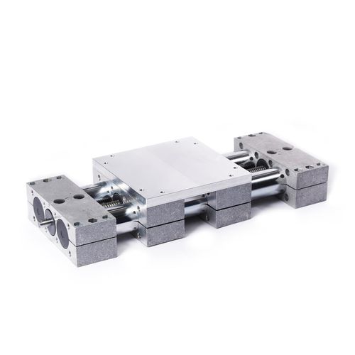 Eje lineal de doble tubo - VDSD series - Inocon GmbH - manual / de aluminio