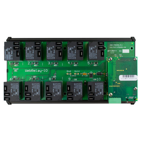 Relé de control de temperatura - WebRelay-10 Plus™ - Xytronix Research & Design, Inc. - de impulsos / 1NA/NC / Ethernet