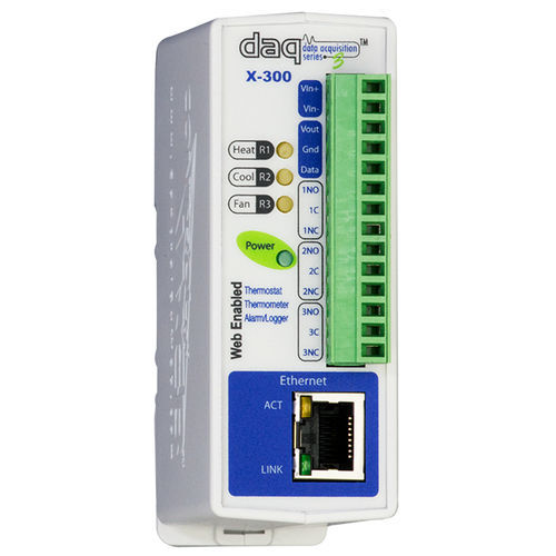 Termostato programable - X-300™ series - Xytronix Research & Design, Inc. - relé / en riel DIN / para calefacción y refrigeración