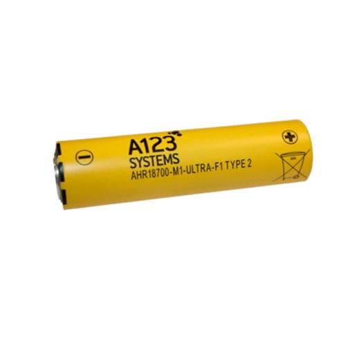 Batería de fosfato de hierro-litio - F1 - a123systems - cilíndrica / 3 V / para herramientas eléctricas portátiles