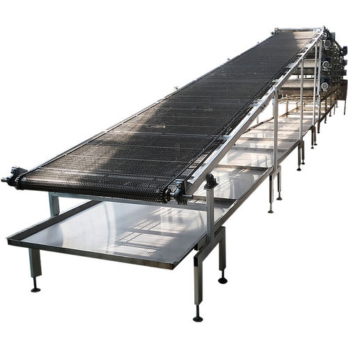 Transportador inclinado - Intervin 2012 Ltd - de transporte / de refrigeración / para alimentos