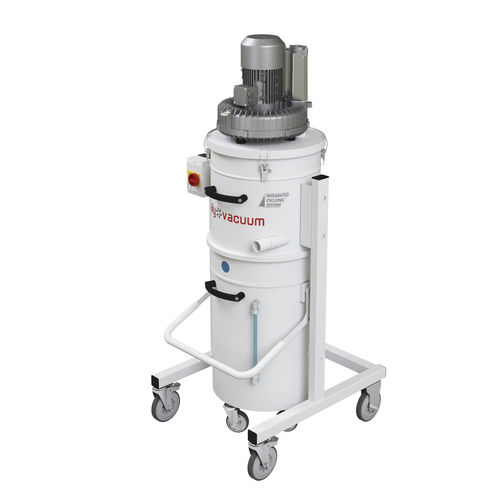 Aspirador industrial - Inter oil - ITALYVACUUM S.R.L. - de aceite y virutas / eléctrico / sobre ruedas