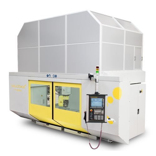 Centro de mecanizado CNC 5 ejes - P - Multiax International CNC srl - con husillo rotativo / con pórtico móvil / para aluminio