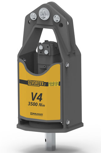 Barrena para excavadora - VORTEX - Malaguti srl - helicoidal / vertical