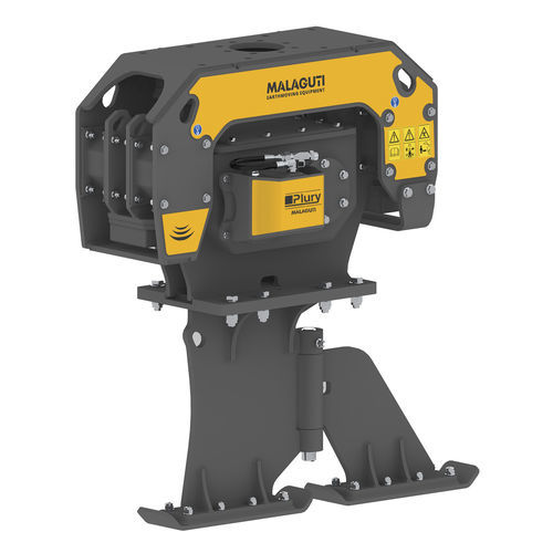Plancha vibradora para minicargadora compacta - PLURY + Twin plate - Malaguti srl - para excavadora