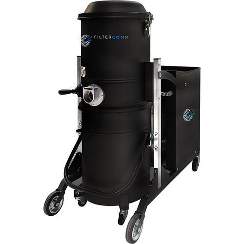 Aspirador industrial - PowerVac - FILTERCOMM S.R.L. - en seco / trifásico / móvil