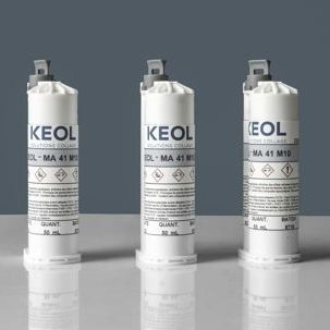 Cola de metacrilato - KEOL-MA 8511 - KEOL - para metal / para plástico / bicomponente