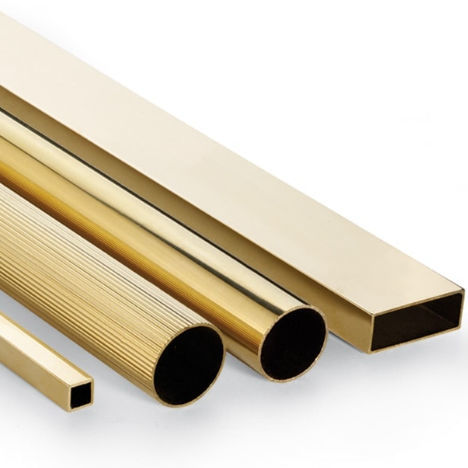 Latón de tubo - Bronmetal - redondo / cuadrado / rectangular