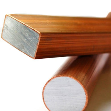 Barra de aleación de aluminio - Bronmetal - en placas / con revestimiento de cobre