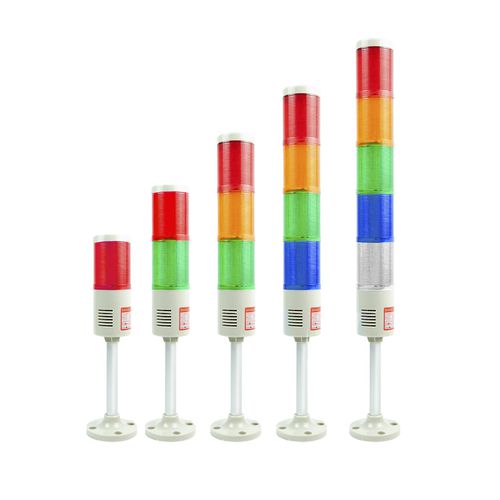 Columna de señalización LED - LTA-505T(W)J - Hangzhou Yasong Electronic Co.,Ltd - de flash intermitente / permanente / de 3 colores