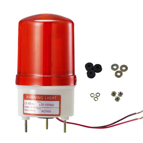 Avisador luminoso de destellos - LTE-1101MJ - Hangzhou Yasong Electronic Co.,Ltd - giratorio / LED / 24 Vcc