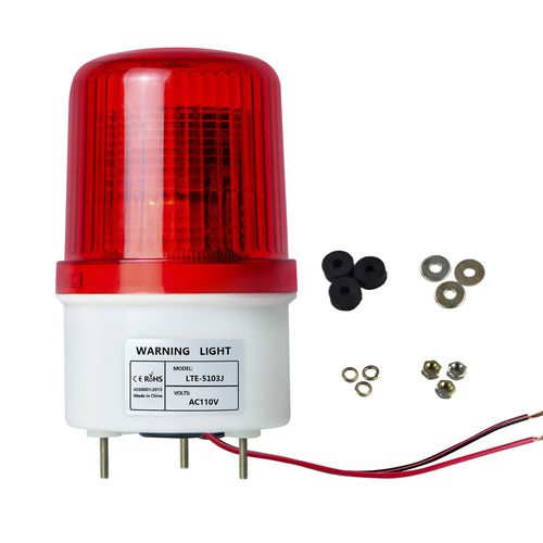 Avisador luminoso de destellos - LTE-5103J - Hangzhou Yasong Electronic Co.,Ltd - giratorio / LED / 24 Vcc