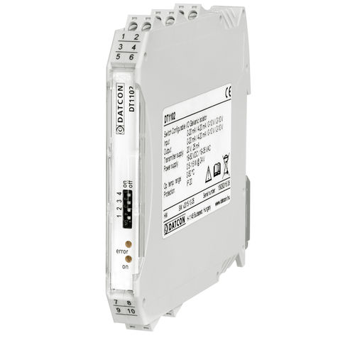 Aislador galvánico - DT1102 series - Datcon Industrial Electronics Ltd. - 4-20 mA / de corriente / de tensión DC