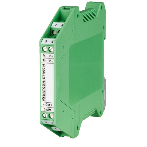 Transmisor de temperatura en riel DIN - DT1000 I4 series - Datcon Industrial Electronics Ltd. - Pt100 / 4 hilos / 3 hilos