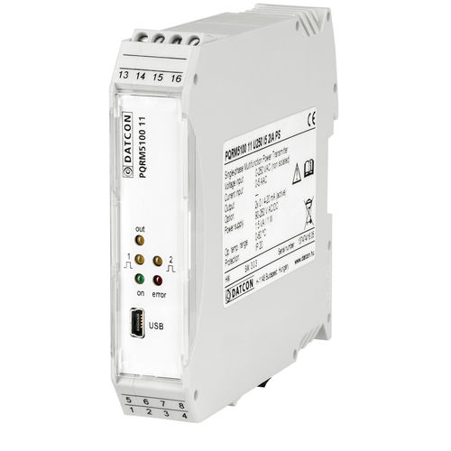 Relé de vigilancia de potencia - PQRM5100 11 series - Datcon Industrial Electronics Ltd. - de fase / de corriente / de tensión