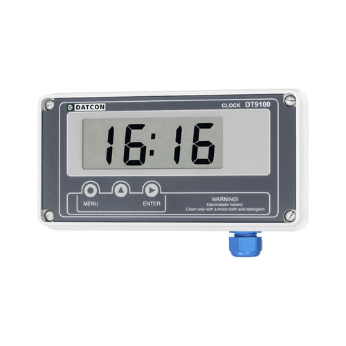 Reloj de seguridad intrínseca - DT9100  - Datcon Industrial Electronics Ltd. - LCD / digital / de 4 dígitos