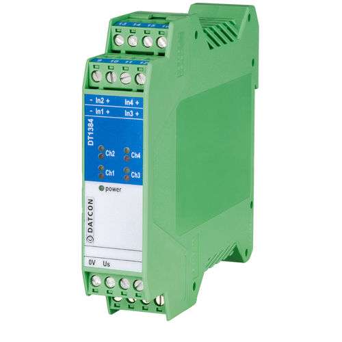 Aislador de señal - DT1384  - Datcon Industrial Electronics Ltd. - galvánico / de tensión / de potencia