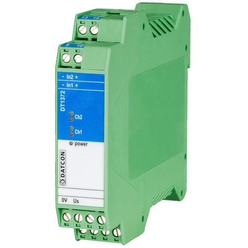 Aislador de señal - DT1372 intrinsically safe input - Datcon Industrial Electronics Ltd. - de dos canales / ATEX / NAMUR