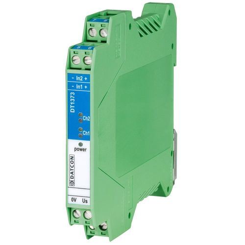 Aislador de señal - DT1373 intrinsically safe input - Datcon Industrial Electronics Ltd. - de dos canales / ATEX / NAMUR