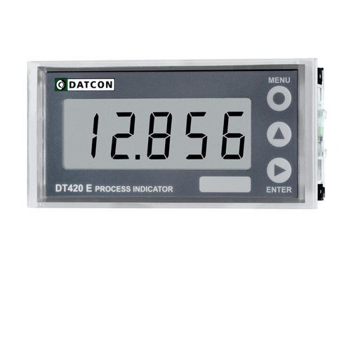 Indicador de proceso - DT420 E - Datcon Industrial Electronics Ltd. - de 4 dígitos / visualizador LCD / para montaje sobre panel