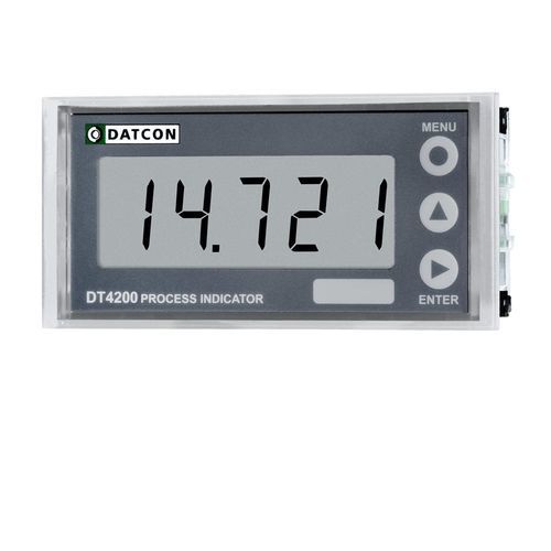 Indicador de proceso - DT4200 - Datcon Industrial Electronics Ltd. - visualizador LCD / de 5 dígitos / para montaje sobre panel