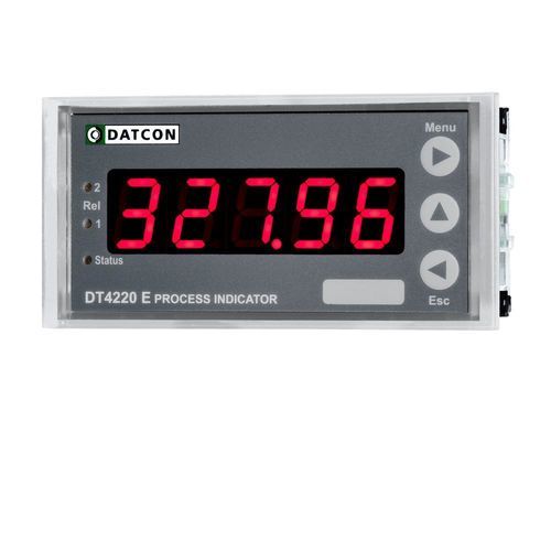 Indicador de proceso - DT4220 E - Datcon Industrial Electronics Ltd. - con pantalla LED / de 5 dígitos / para montaje sobre panel