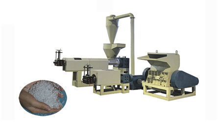Unidad para reciclado de plástico - Longkou City Hongrun Packing Machinery Co., Ltd. - mediante trituración / en línea de proceso