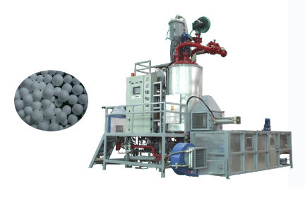 Pre-expansor para PSE - HR series - Longkou City Hongrun Packing Machinery Co., Ltd. - controlado por PLC / automático