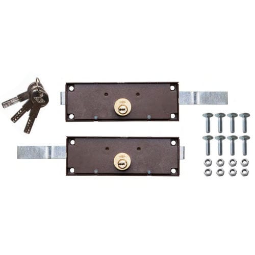 Cerradura de llave - CL - CAYS - de cremallera / para puerta / de acero