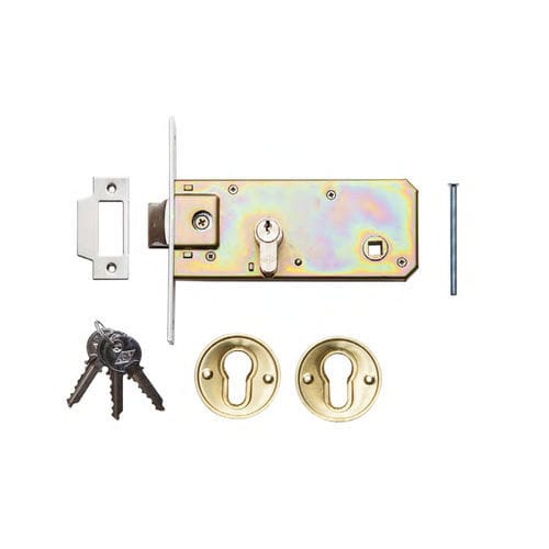 Cerradura de llave - E7D - CAYS - para puerta / de acero / de seguridad
