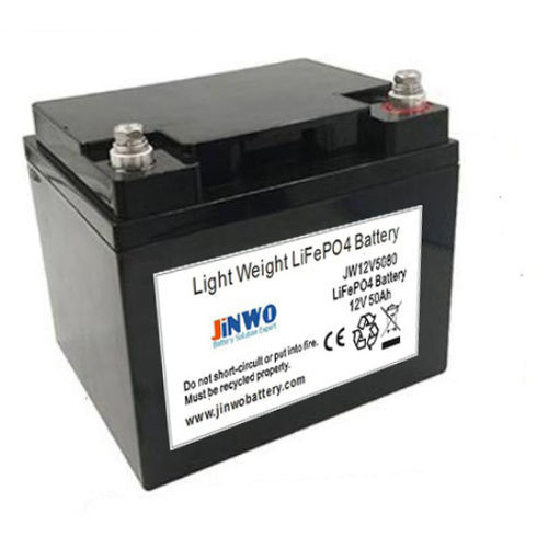 Batería LiFePO4 - JW1250100 - ZHUHAI JINWO ELECTRONIC TECHNOLOGY CO.,LTD - bloque / 12 V / para ondulador