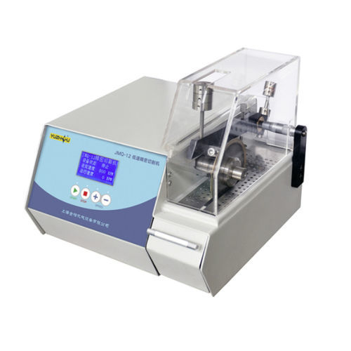Máquina de corte de metalografía - JMQ-12  - Shanghai Shangcai testing machine Co.,Ltd - de hoja rotativa / de muestras / para aplicaciones industriales