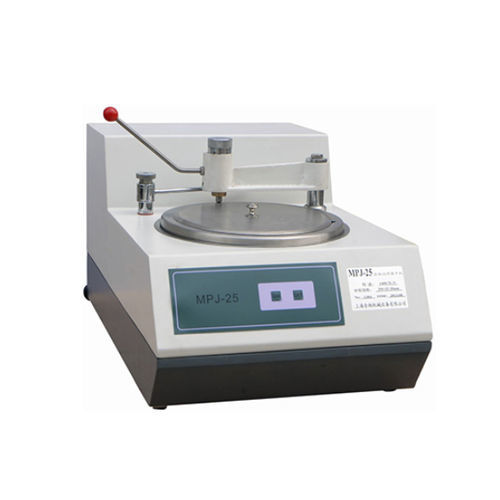 Amoladora para laboratorio de metalografía - MPJ-25 - Shanghai Shangcai testing machine Co.,Ltd - de banco / eléctrica / de prerrectificado