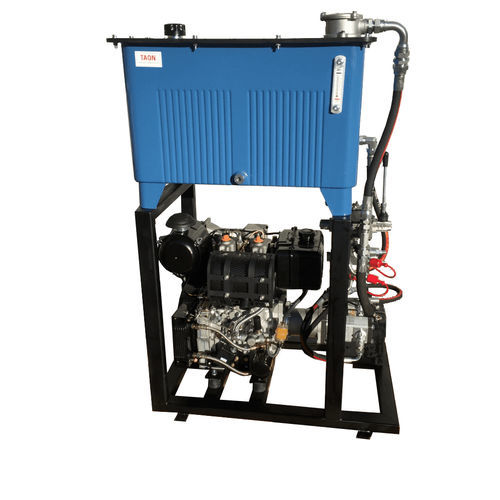 Grupo hidráulico con motor diésel - DP19-01 - Taon Hydraulik Komponenter ApS - estacionario / doble bomba / de cilindrada variable