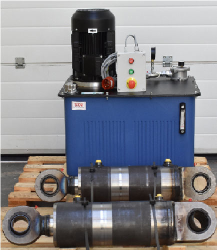 Grupo hidráulico con motor eléctrico - Taon Hydraulik Komponenter ApS - para hormigón