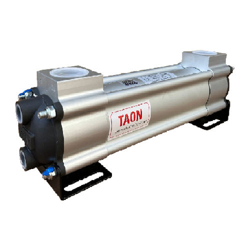 Refrigerador de aceite - MS84-P7 - Taon Hydraulik Komponenter ApS - para el tratamiento del agua / de acero inoxidable / de baja presión