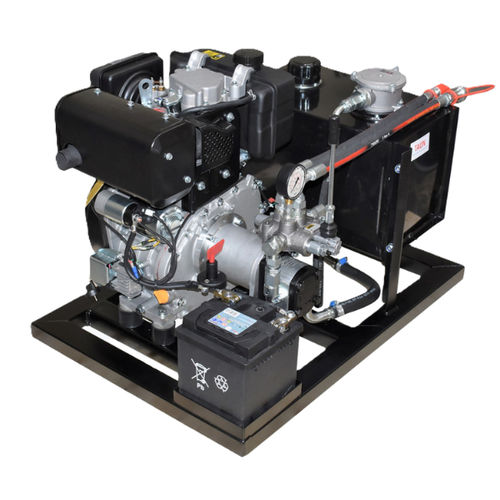 Grupo hidráulico con motor diésel - DP10-01 - Taon Hydraulik Komponenter ApS - compacto / según especificaciones / estacionario