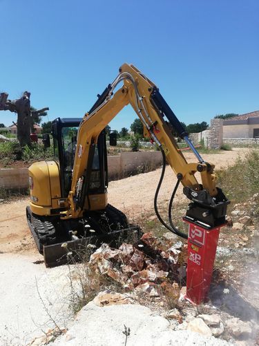 Rompe-rocas hidráulico - XP200 - Promove srl - para excavadora