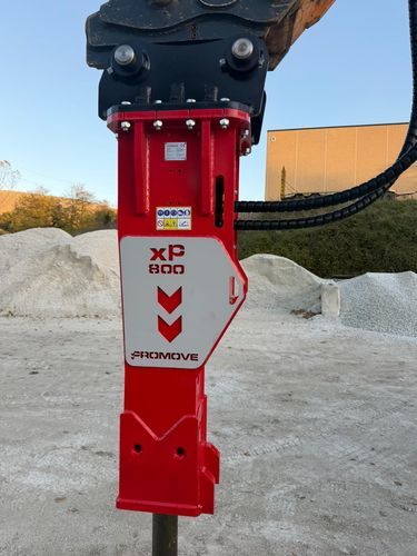 Rompe-rocas hidráulico - XP800 - Promove srl