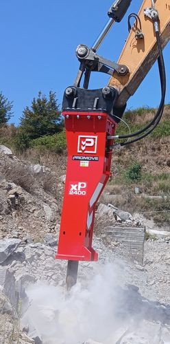 Rompe-rocas hidráulico - XP2400 - Promove srl - para excavadora
