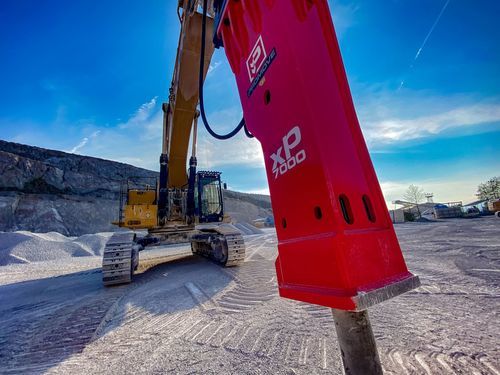 Rompe-rocas hidráulico - XP7000 - Promove srl - para excavadora