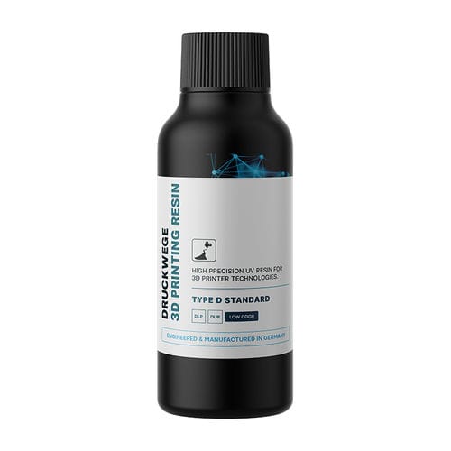 Resina para impresora 3D negra - Druckwege - industrial / médica