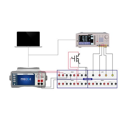 Sistema de prueba de factor de capacidad - Wuhan Precise Instrument Co.,Ltd - para semiconductores / MOSFET / modular