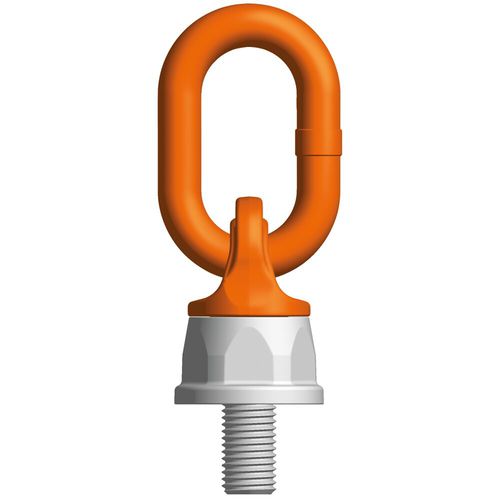 Anillo de elevación con giro de 360º - PLDW - Mennens - de rosca / de acero inoxidable / gancho S