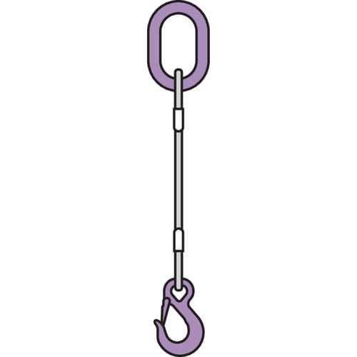 Eslinga de cable - WLS-175  - Mennens - de cuerda / de aluminio / de acero